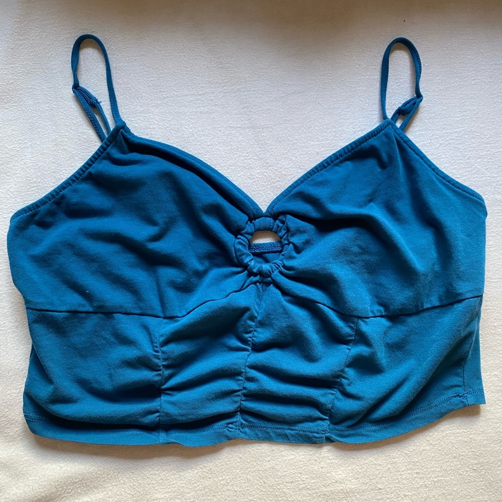 Blue tank